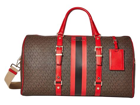 michael kors extra large duffle bag|michael kors travel bag weekender.